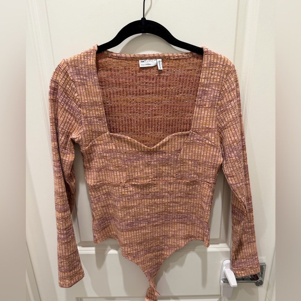 ASOS NWOT long sleeve bodysuit